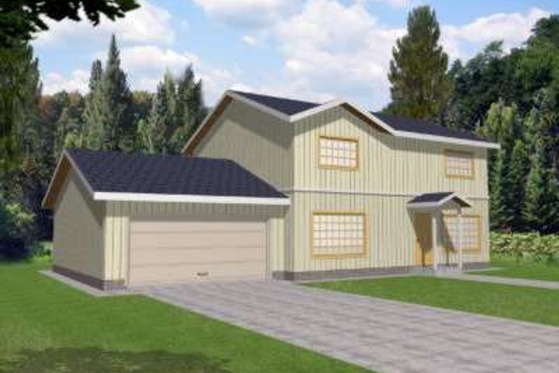 Dream House Plan - Traditional Exterior - Front Elevation Plan #117-436