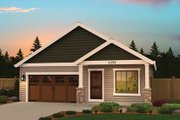 Ranch Style House Plan - 3 Beds 2 Baths 1258 Sq/Ft Plan #943-46 