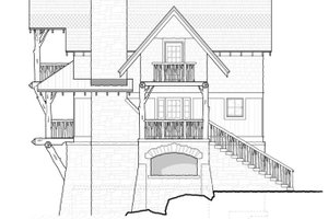 Exterior - Other Elevation for Cabin House Plan #928-246 - 2 bed, 1.5 bath