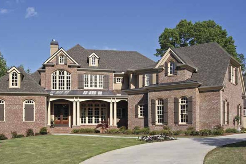Home Plan - European Exterior - Front Elevation Plan #54-281