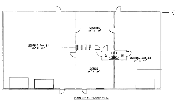 Traditional Floor Plan - Main Floor Plan #117-655