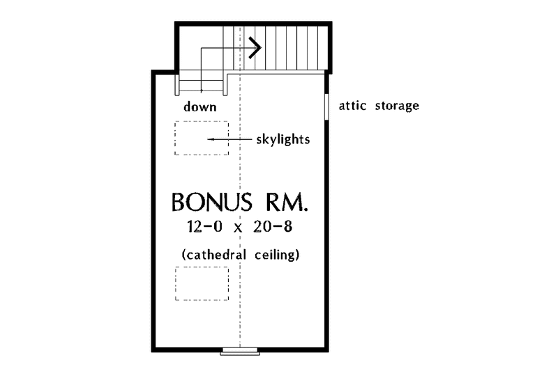 Home Plan - Floor Plan - Other Floor for Ranch House Plan #929-385 - 3 bed, 2 bath