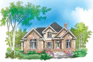 Traditional Exterior - Front Elevation Plan #929-564