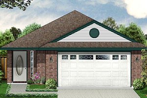 Traditional Exterior - Front Elevation Plan #84-302