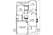 Farmhouse Style House Plan - 4 Beds 2.5 Baths 2349 Sq/Ft Plan #70-579 