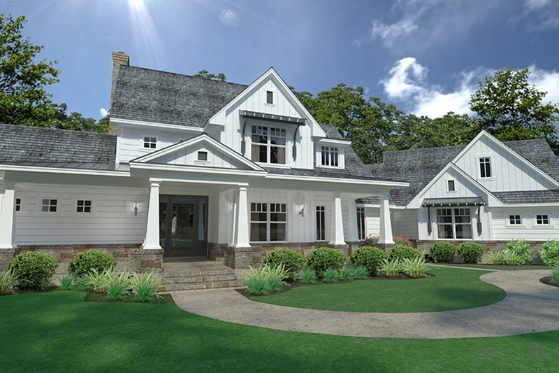 Architectural House Design - Left Side 2
