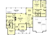 Farmhouse Style House Plan - 3 Beds 3.5 Baths 2427 Sq/Ft Plan #430-427 Floor 