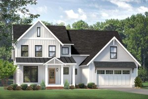 Farmhouse Exterior - Front Elevation Plan #1080-29
