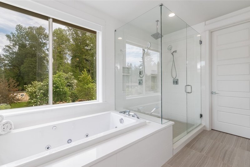 House Blueprint - Interior - Master Bathroom 1 for Contemporary House Plan #1066-121 - 4 bed, 2.5 bath