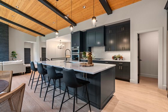 Interior - Kitchen 4 for Contemporary House Plan #1070-215 - 3 bed, 3 bath