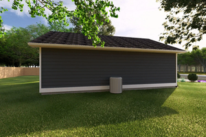 Exterior - Other Elevation 1 for Traditional House Plan #126-284 - 2 bed, 1 bath