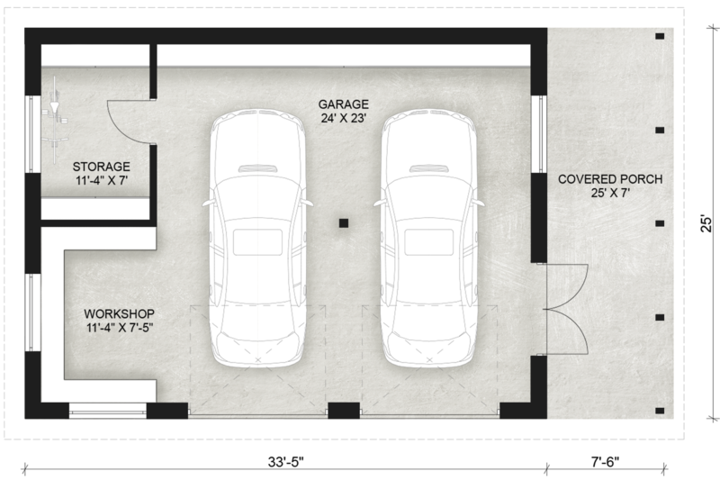 Dream House Plan - Floor Plan - Main Floor for Contemporary House Plan #924-8, 0 bath