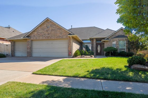 Exterior - Front Elevation 3 for Traditional House Plan #65-483 - 4 bed, 2 bath