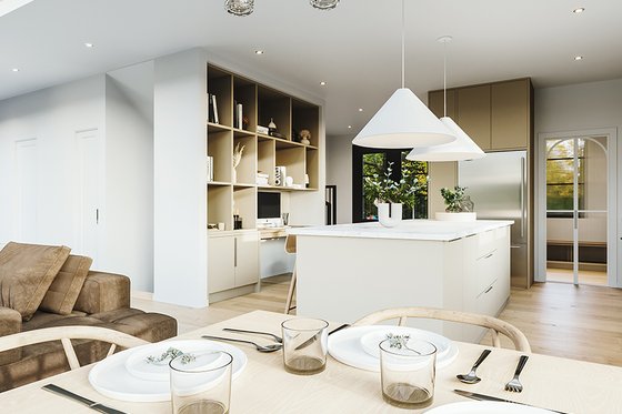 Interior - Kitchen 3 for Farmhouse House Plan #23-2776 - 3 bed, 1.5 bath