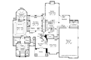 Classical Style House Plan - 4 Beds 3.5 Baths 4362 Sq/Ft Plan #927-142 Floor 