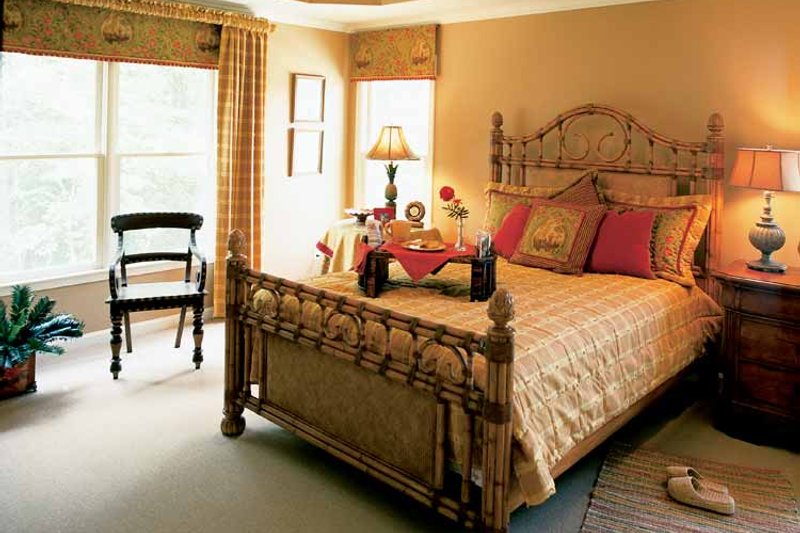 House Blueprint - Interior - Master Bedroom for Colonial House Plan #927-872 - 3 bed, 2.5 bath