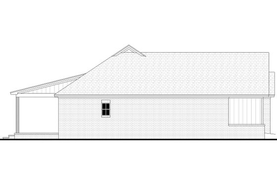 Exterior - Other Elevation for Farmhouse House Plan #430-367 - 3 bed, 2 bath