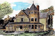 Victorian Style House Plan - 4 Beds 2.5 Baths 2056 Sq/Ft Plan #315-103 