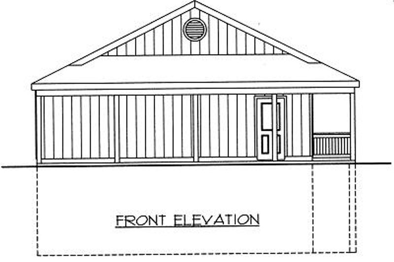 Dream House Plan - Exterior - Other Elevation for Log House Plan #117-547 - 3 bed, 3 bath