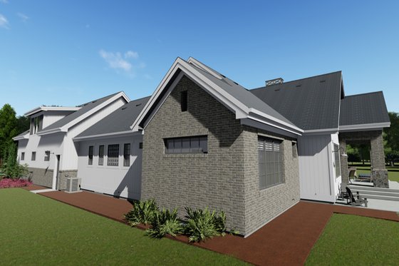 Exterior - Other Elevation 1 for Farmhouse House Plan #1069-18 - 3 bed, 2.5 bath