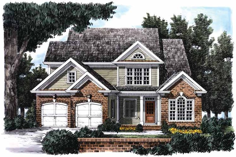 Home Plan - Exterior - Front Elevation 3 for Country House Plan #927-696 - 4 bed, 3 bath