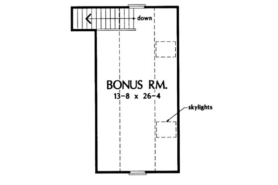 Floor Plan - Other Floor for Country House Plan #929-196 - 3 bed, 2.5 bath