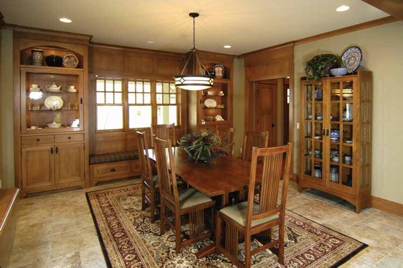 Dream House Plan - Interior - Dining Room for Craftsman House Plan #928-30 - 3 bed, 4 bath