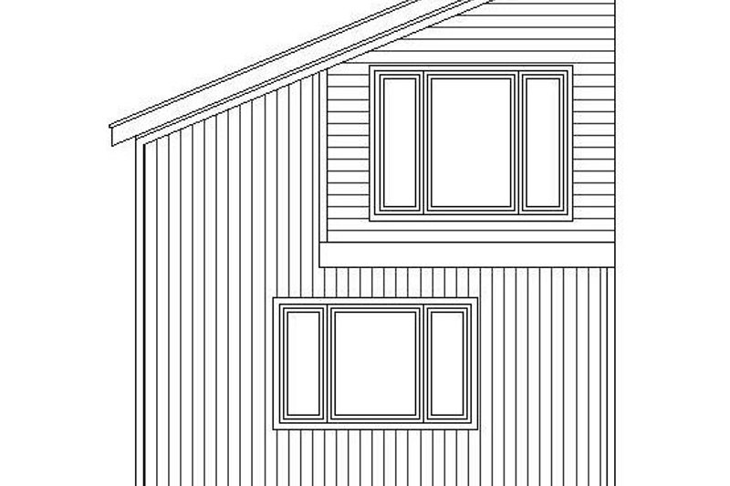 Home Plan - Exterior - Other Elevation for Colonial House Plan #932-279, 0 bath