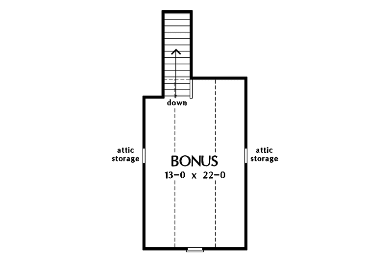 Dream House Plan - Floor Plan - Other Floor for Ranch House Plan #929-660 - 3 bed, 2 bath