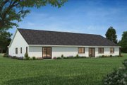 Ranch Style House Plan - 4 Beds 2.5 Baths 2814 Sq/Ft Plan #1-689 