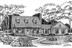 House Design - Country Exterior - Front Elevation Plan #314-204
