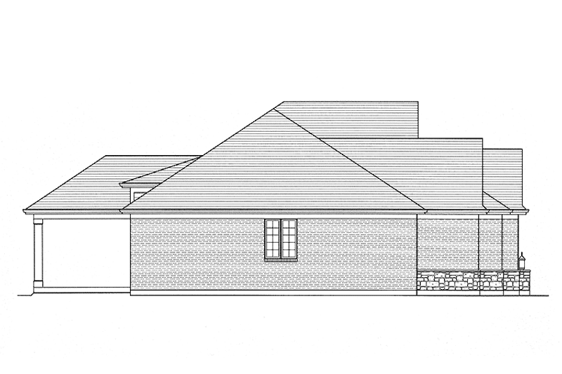Dream House Plan - Exterior - Other Elevation for Country House Plan #46-829 - 3 bed, 2.5 bath
