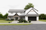 Barndominium Style House Plan - 4 Beds 3.5 Baths 2587 Sq/Ft Plan #1112-1 