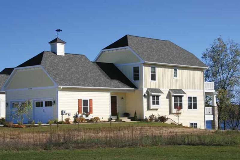Architectural House Design - Exterior - Front Elevation 3 for Traditional House Plan #928-192 - 3 bed, 2.5 bath
