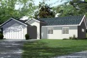 Ranch Style House Plan - 3 Beds 2 Baths 1496 Sq/Ft Plan #1-1265 