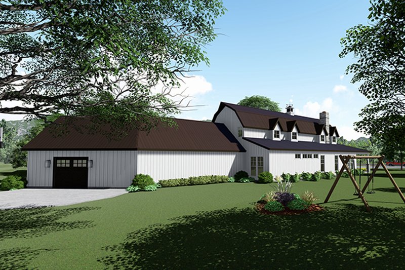Dream House Plan - Left Side