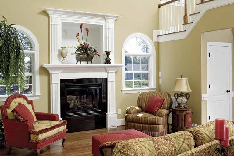 Home Plan - Interior - Family Room 1 for Country House Plan #929-657 - 3 bed, 2.5 bath