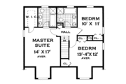 Country Style House Plan - 4 Beds 2.5 Baths 1758 Sq/Ft Plan #3-284 