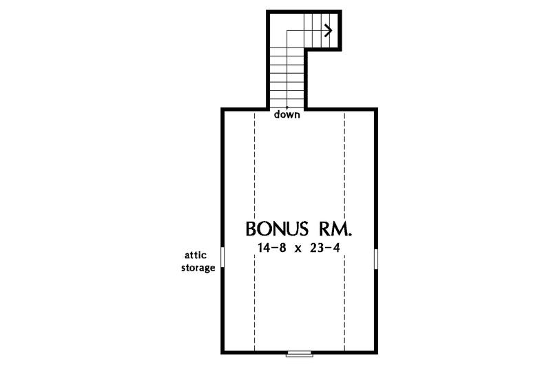 Home Plan - Floor Plan - Other Floor for Craftsman House Plan #929-438 - 3 bed, 2.5 bath