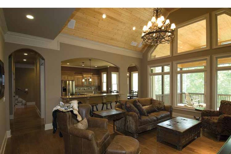 Home Plan - Interior - Family Room for Country House Plan #54-367 - 3 bed, 2.5 bath