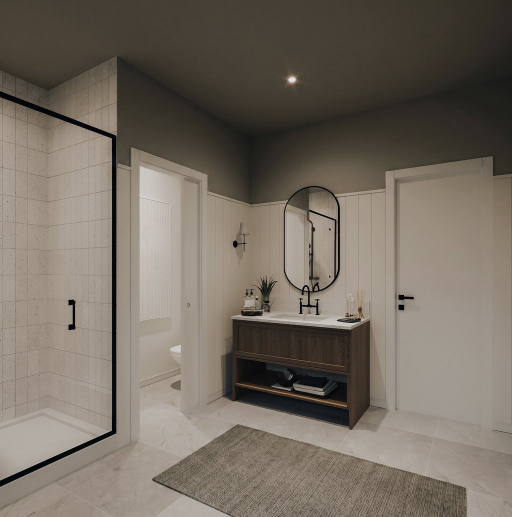 Interior - Bathroom 1 for Cottage House Plan #23-2905 - 2 bed, 1 bath