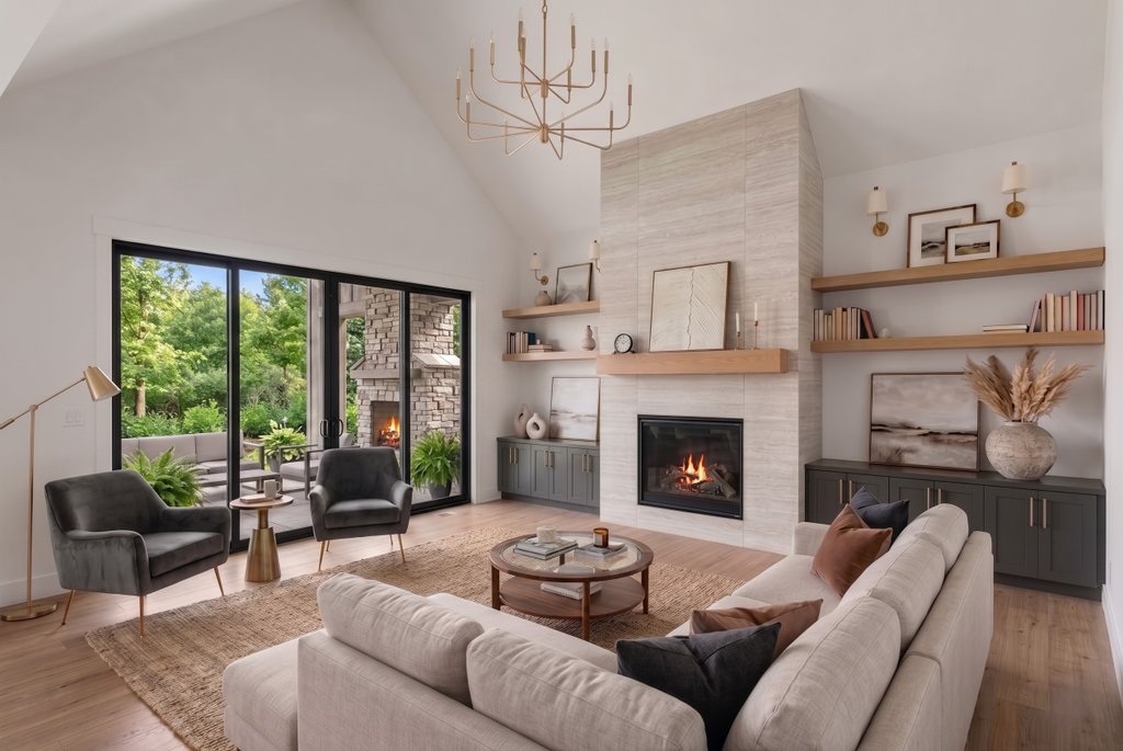 Interior - Family Room for Country House Plan #1089-72 - 3 bed, 3.5 bath