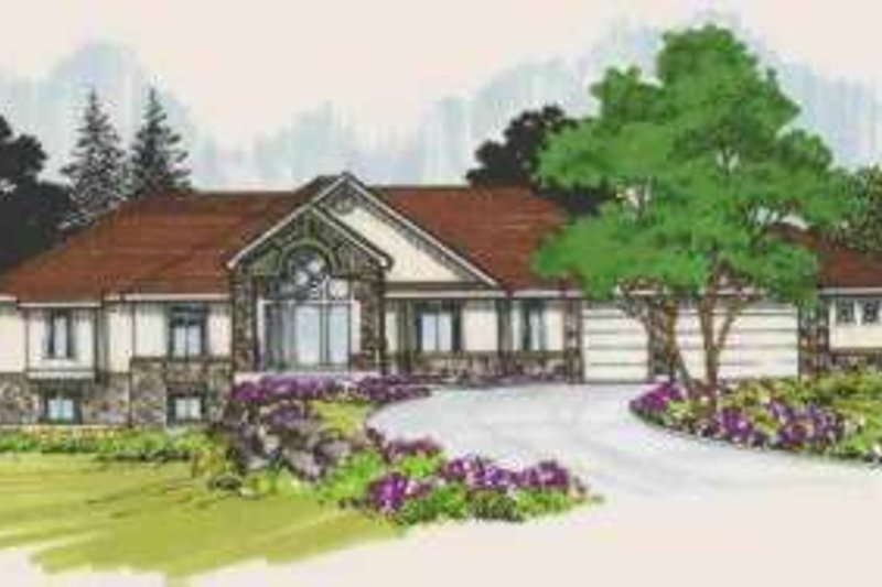 Traditional Style House Plan - 5 Beds 4.5 Baths 6608 Sq/Ft Plan #308-189