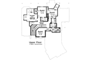 European Style House Plan - 4 Beds 3.5 Baths 3017 Sq/Ft Plan #310-155 