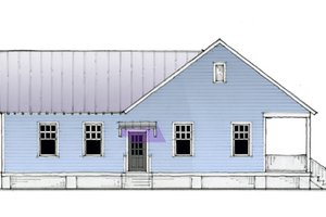 Exterior - Other Elevation 1 for Cottage House Plan #514-15 - 3 bed, 2 bath