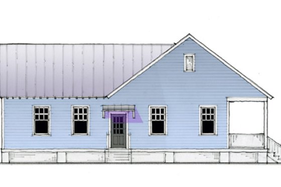 Exterior - Other Elevation 1 for Cottage House Plan #514-15 - 3 bed, 2 bath
