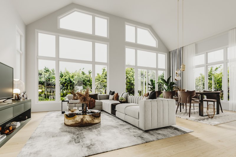 Dream House Plan - Interior - Family Room 1 for Cottage House Plan #23-2766 - 3 bed, 2 bath