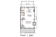 Craftsman Style House Plan - 3 Beds 2.5 Baths 1648 Sq/Ft Plan #79-267 