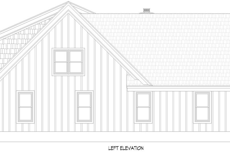 Home Plan - Exterior - Other Elevation for Country House Plan #932-1452 - 3 bed, 3.5 bath