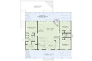 Country Style House Plan - 5 Beds 3 Baths 2704 Sq/Ft Plan #17-3266 Floor 